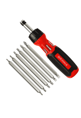 Set Destornillador con 6 Puntas Intercambiables